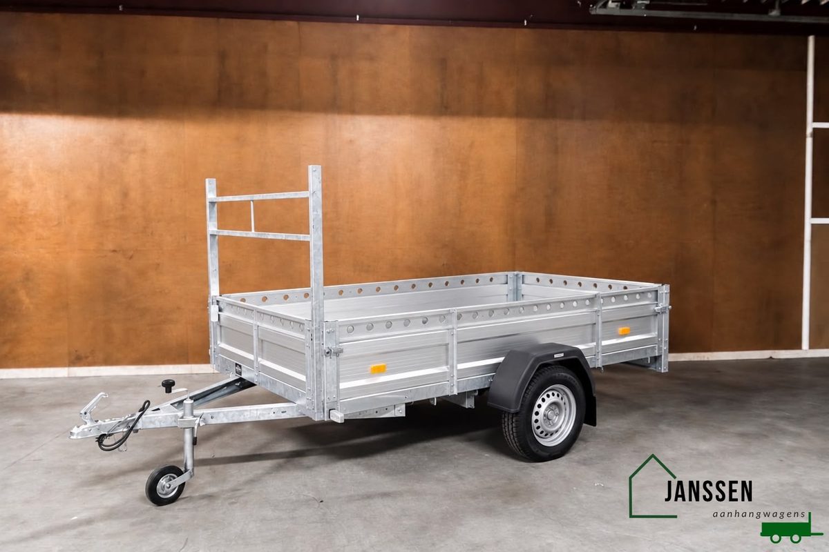 VDM bakwagen aluminium 200x130 enkelas