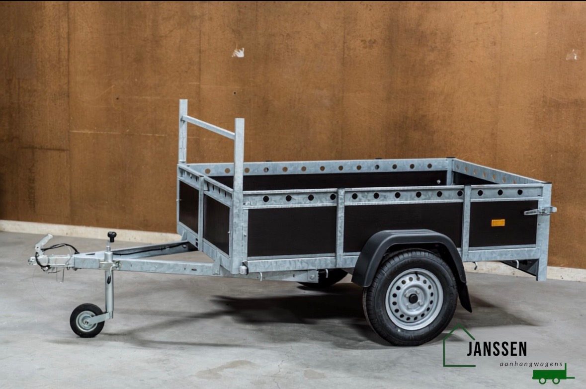 VDM bakwagen hout 200x130 enkelas