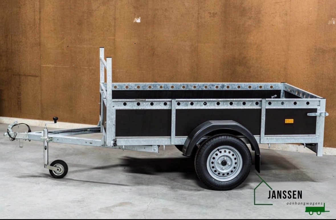VDM bakwagen hout 220x130 enkelas