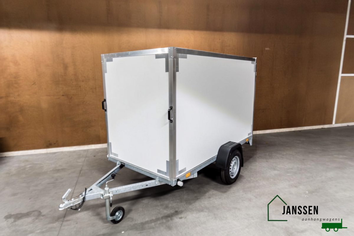 VDM gesloten aanhangwagen 258x130x150 enkelas
